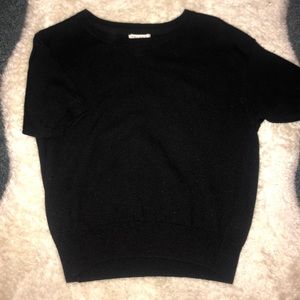 Forever 21 Black sweater material shirt